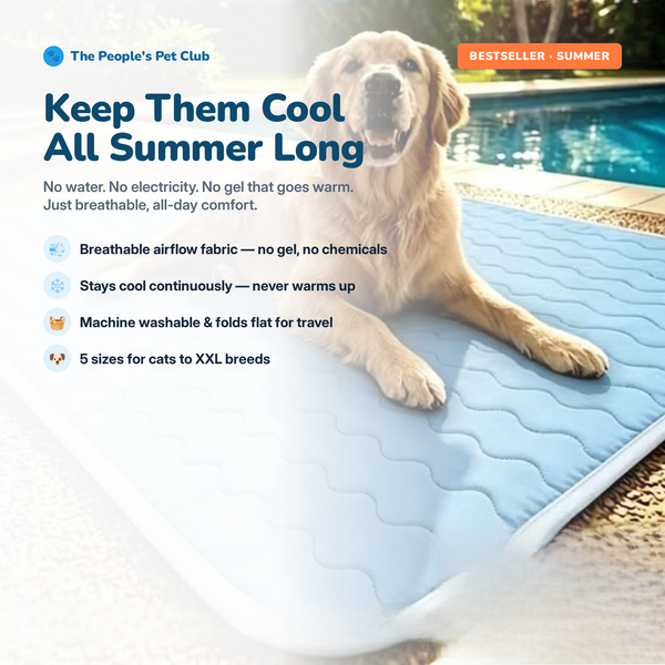 Premium Pet Cooling Mat - Breathable Comfort for Dogs & Cats