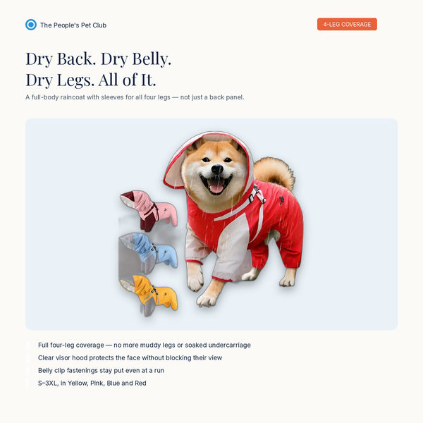 Dog Four-Leg Raincoat hero