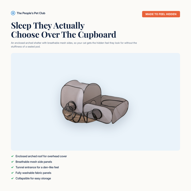 Breathable cat nest - sleep they actually choose
