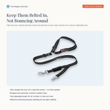 Dog Car Safety Belt - Adjustable Seatbelt Harness Clip for All Breeds