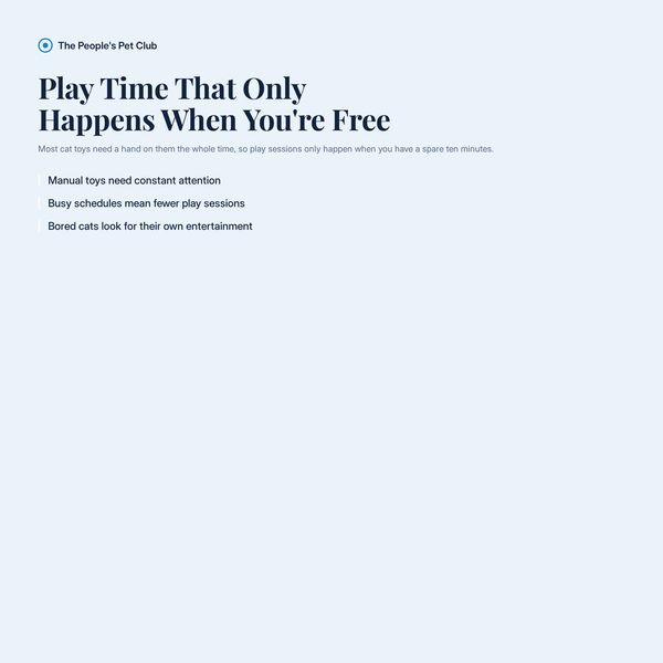 The problem with manual play