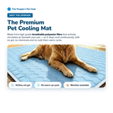 Premium Pet Cooling Mat | Breathable Comfort for Dogs & Cats
