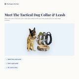 Meet the Tactical Dog Collar and Leash