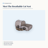 Meet the breathable cat nest