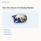 Meet the Electric Pet Heating Blanket