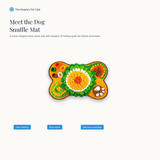 Meet the dog snuffle mat