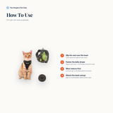 How to use the cat harness