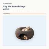 Why the tunnel shape works