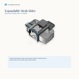 Expandable mesh sides mechanism
