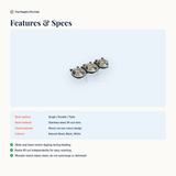 Elevated Pet Bowl Feeding Station - features and specs