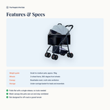 Foldable Pet Stroller - features and specs