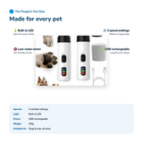 Electric Pet Nail Grinder | Quiet LED File for Dogs & Cats