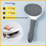 Pet Dematting Comb | Wide-Tooth Detangler for Dogs & Cats
