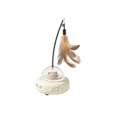 Automatic Rotating Cat Toy | Feather Wand for Indoor Cats