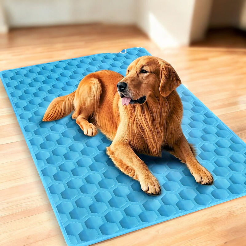 Pet Cooling Mat | Pressure-Activated Pad for Dogs & Cats