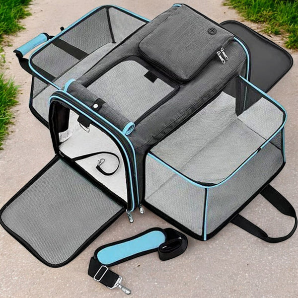 Pet Carrier Backpack | Ventilated Travel Bag for Cats & Dogs