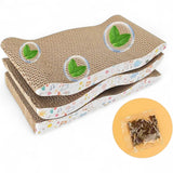 Cat Scratching Board | Replaceable Cardboard Scratcher Pad