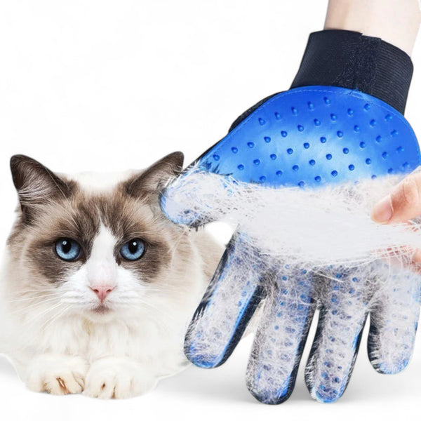 Pet Grooming Gloves | Deshedding & Massage Mitt for Dogs & Cats