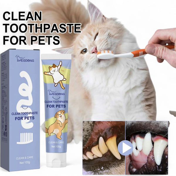 Pet Toothpaste | Natural Enzymatic Dental Paste for Dogs & Cats