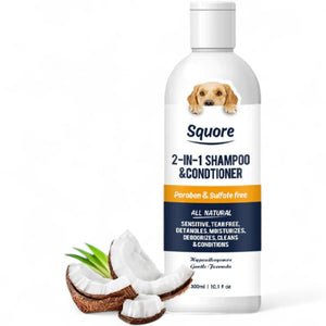 Haustier Shampoo & Waschlotion | Milde feuchtigkeitsspendende Waschlotion für Hunde & Katzen