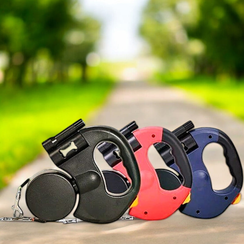 Retractable Dual Dog Leash | Walk Two Dogs at Once