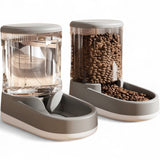 Gravity Pet Dispenser | Auto Water & Food Refill Station