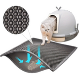 Waterproof Cat Litter Mat | Double Layer Anti-Slip