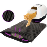 Waterproof Cat Litter Mat | Double Layer Anti-Slip