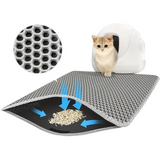 Waterproof Cat Litter Mat | Double Layer Anti-Slip
