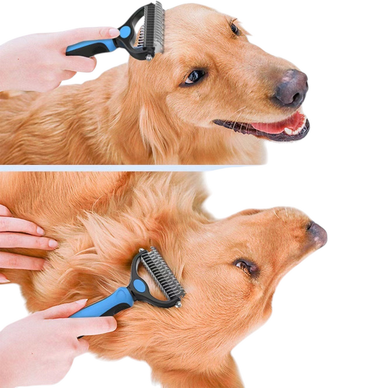 Self-Cleaning Pet Grooming Brush | Cats & Dogs
