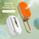 Electric Spray Grooming Comb | Detangling Mist Brush for Pets