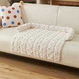 Plush Pet Warming Mat | Rabbit Velvet Blanket for Cats & Dogs