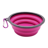 Stainless Steel Pet Bowl | 350ml Locking Colour-Frame Design