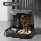 Ceramic Pet Water Fountain | Electric | White & Black