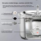Fuente de Agua Automática Circulante para Mascotas | Dispensador de Acero Inoxidable para Perros y Gatos