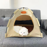 Foldable Pet Tent House | Pop-Up Indoor & Outdoor Den