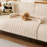 Plush Pet Warming Mat | Rabbit Velvet Blanket for Cats & Dogs