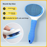 Pet Dematting Comb | Wide-Tooth Detangler for Dogs & Cats