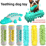 Dog Toothbrush Chew Toy | Rubber Teeth Cleaning Toy for Large Dogs