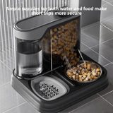 Ceramic Pet Water Fountain | Electric | White & Black