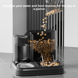 Ceramic Pet Water Fountain | Electric | White & Black