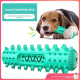 Dog Toothbrush Chew Toy | Rubber Teeth Cleaning Toy for Large Dogs