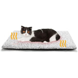 Self-Heating Plush Pet Mat | Thermal Warming Bed for Dogs & Cats