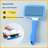 Pet Dematting Comb | Wide-Tooth Detangler for Dogs & Cats