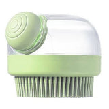 Pet Bath Brush | Soft Silicone Shampoo Massage Brush for Dogs & Cats