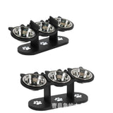 Elevated Pet Bowl Feeding Station | Wooden Single to Triple