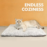 Self-Heating Plush Pet Mat | Thermal Warming Bed for Dogs & Cats
