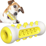 Dog Toothbrush Chew Toy | Rubber Teeth Cleaning Toy for Large Dogs