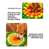 Dog Snuffle Mat | Slow Feeding Nose Work Pad for Mental Stimulation