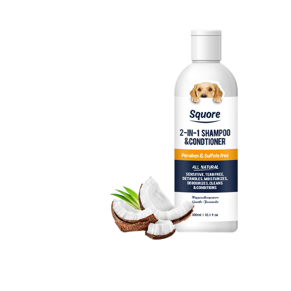 Pet Shampoo & Wash | Gentle Moisturising Bath Liquid for Dogs & Cats